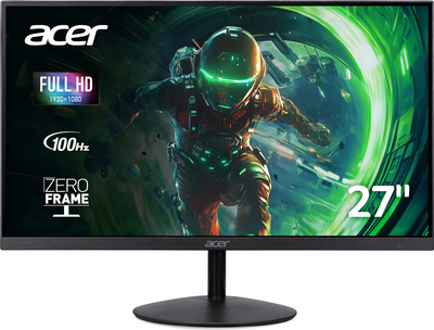 Монітор 27" Acer SB272Ebi (UM.HS2EE.E01) FullHD IPS / 100Hz / 1ms (VRB) / AMD FreeSync / Ultra-Thin Stylish Design / Low Blue Light