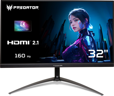 Монитор 31.5" Acer Predator XB323QKV3bmiiphx (UM.JX3EE.301)