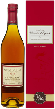 Арманьяк Chevalier d'Espalet XO 0.7 л 40% в подарочной упаковке (3219940005533)