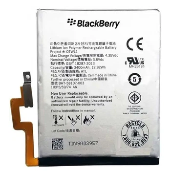 Аккумулятор для Blackberry OTWL1 Q30 Passport (3400 mAh) Original PRC Китай (71149528)