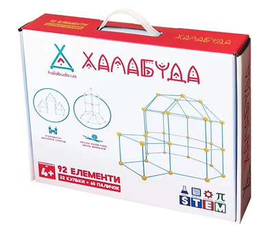 Игровий намет конструктор STEM "Халабуда"