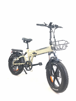 Електровелосипед Фетбайк TRIGO 20 дюймів (1200W, 48V,24Ah) Бежевий