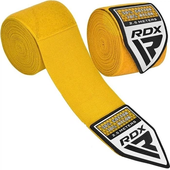 Бинти для боксу RDX Hand Wraps Yellow (2.5м.)