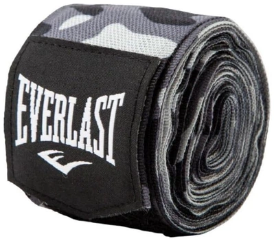 Бинты EVERLAST SPARK PRINTED HAND WRAPS 120 X2 черный, серый Уни 120 (304,8 см)