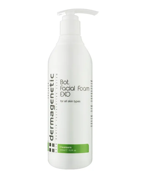 Пінка для вмивання з гранулами Dermagenetic Bot. facial foam EXO 400 мл