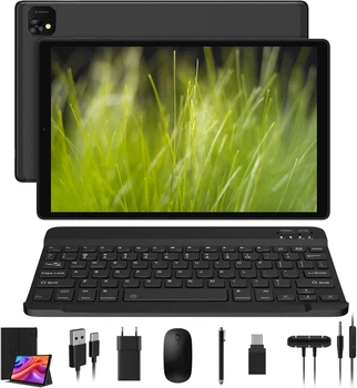 Планшет 10.1" Full HD PIXPEAK Y121 12+24/256Gb 8 ядер Android 13 8000 mAh Сірий Б/В
