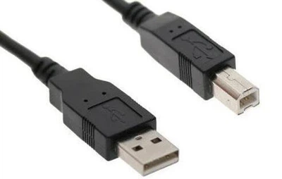 Кабель USB AM/BM 1.75м для принтеров, сканеров, БФП Black
