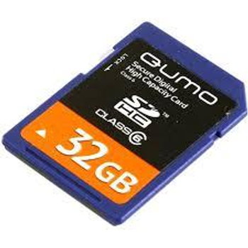 Карта памяти Qumo SDHC Card 32GB Class 6 (QM32GSDHC6)