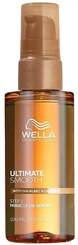 Масло-сыворотка для волос со скваланом и омега-9 - Wella Professionals Ultimate Smooth Miracle Oil Serum 30ml (1287430-816371191-2)