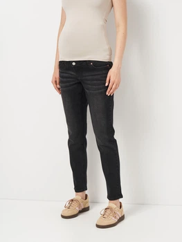 Джинси Slim Fit жіночі Reserved 9610Q-90J 34 Чорні (5904841868971)