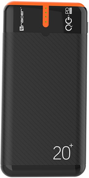 УМБ Tracer EnerGen 20000mAh Black/Orange (TRABAT47516)