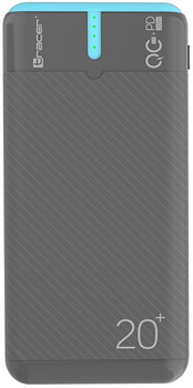 УМБ Tracer EnerGen 20000mAh Grey/Blue (TRABAT47517)