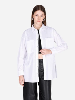 Сорочка бавовняна жіноча Colin's CL1073373WHT M White (8684112595566)