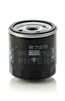 Фильтр масла Mann W712/75 MANN-FILTER (W71275)