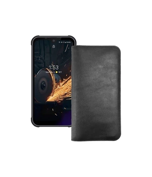 Портмоне з шкіри для телефону Maxcom Smart MS572 Чорний