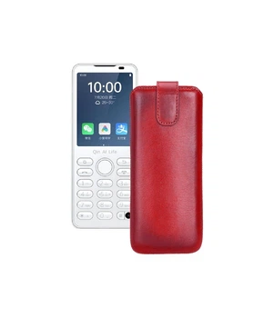Витяжка зі шкіри для телефону Xiaomi QIN F21 Pro Червоний