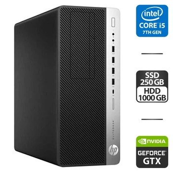 Комп'ютер HP EliteDesk 800 G3 Tower / Intel Core i5-7500 (4 ядра 3