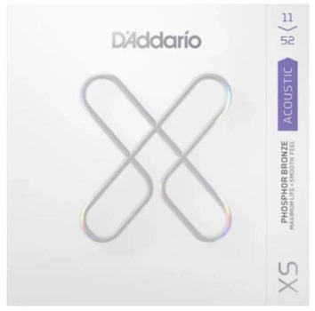 Струны для акустической гитары D'Addario XSAPB1152 Phosphor Bronze Custom Light 11/52