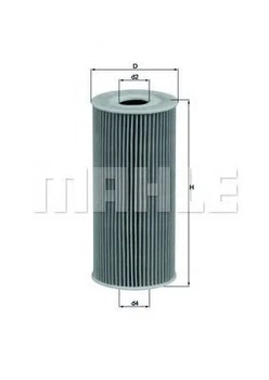 Масляный фильтр Knecht/MAHLE (OX366D)