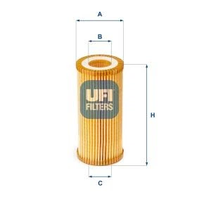 Оливний фільтр UFI (25.153.00)