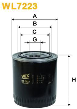 Фильтр масляный WIX Filters (WL7223)