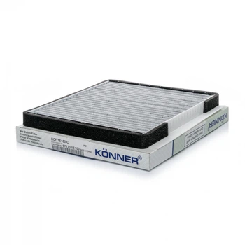 Фильтр очистки воздуха салона угольный . KCF-1E100-C Könner Hyundai Accent (MC)(06-10), Hyundai Elantra (MD,UD) (11-), Hyundai i20 (GB) (14-), Hyundai i30 (FD) (07-), Hyundai i30 (GD) (11-), Kia Carens IV (13-), Kia Ceed, Kia Ceed (JD) (12-), Kia Cee'd (J