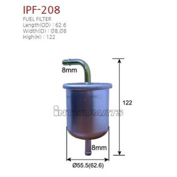 Фильтр топливный Interparts IPF-208