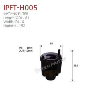 Фильтр топливный Interparts IPFT-H005