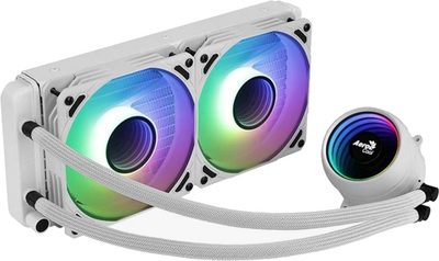 Система водяного охлаждения AeroCool Mirage L240 WH (ACLA-MR24127.73)