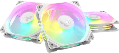 Кулер Asus TUF GAMING TR120 FAN ARGB REVERSE WHITE 3IN1 (90DA00D3-B09020)