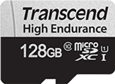 Карта памяти Transcend 128GB microSDXC class 10 UHS-I U1 High Endurance (TS128GUSD350V)