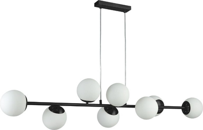 Підвісна люстра DPM SL-0031 8 x E27 Black (5906881230930)