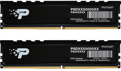 Оперативна пам'ять Patriot DDR5-5600 32768MB PC5-44800 (Kit of 2x16384) Signature Premium (PSP532G5600KH1)