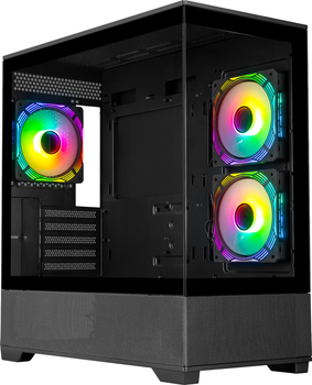 Корпус Prologix Axon GM-03AB Glass Black