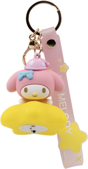 Брелок Hello Kitty Май Мелоди с сияющей звездой (4895217517313)