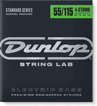Струны для бас-гитары Dunlop DBN55115 Nickel Wound (R121377)