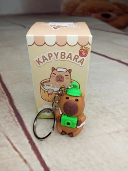 Брелок Капибара брелок игрушка фигурка Капибара подвеска на рюкзак сумку ключи 4,5 см Сapybara keychain №16