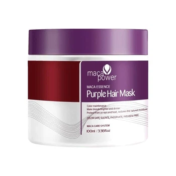 Тонирующая маска для волос PurpleMask, нейтрализующая желтый оттенок, 100 мл