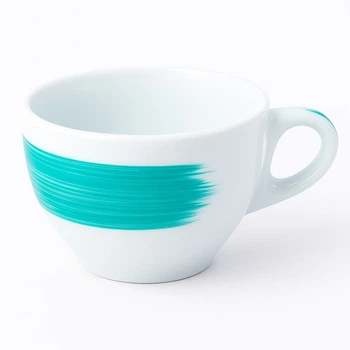 Чашка cappuccino large Ancap Millecolori Verona stroke B 0.26 л (зелёная)