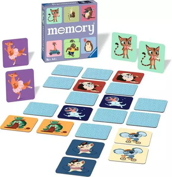 Настільна гра Ravensburger Memory Wild World of Animals (4005556203604)
