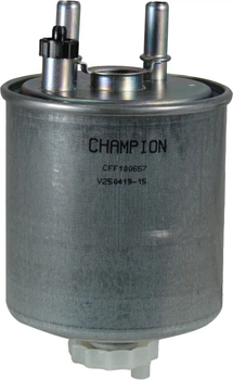 Фільтр паливний (Champion) Renault Kangoo з08р.в. 1.5dCi (з датчиком) CFF100657 Champion (CFF100657)
