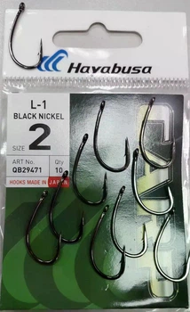 Гачок короповий Hayabusa L-1 BN №2 (10шт./уп.)