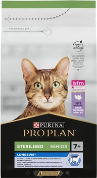 Сухий корм для стерилізованих кішок Purina Pro Plan Sterilised Senior 7+ з індичкою 1.5 кг