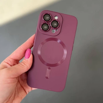 Чохол для iPhone 13 Pro Max Soft бордовий