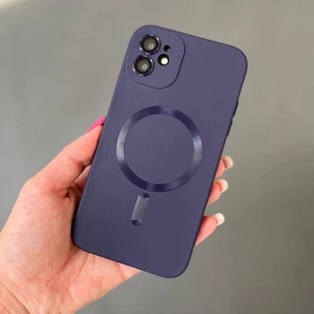 Чохол для iPhone 12 Soft фіолетовий