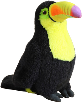 Maskotka-przytulanka Lean Toys Tukan Żółty 35 cm 13827 (5905991033189)
