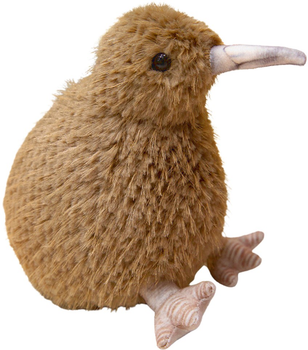 Maskotka-przytulanka Lean Toys Ptak Kiwi Jasnobrązowy 21 cm 13846 (5905991033370)