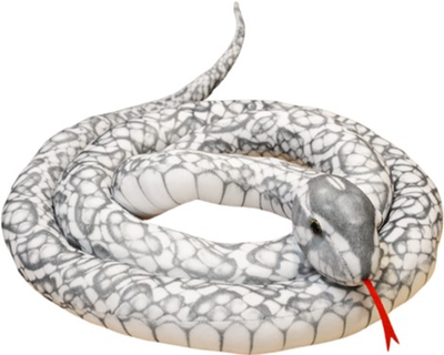 Maskotka Lean Toys Wąż Szary 110 cm 16445 (5905679079553)