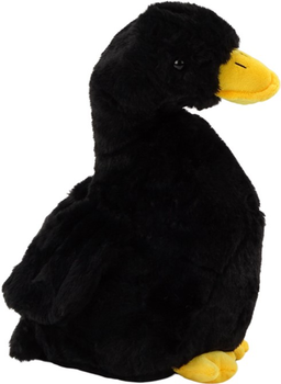 Maskotka-przytulanka Lean Toys Gęś Czarny 30 cm 19684 (5905991010593)