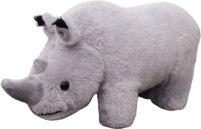 Maskotka-przytulanka Lean Toys Nosorożec Szary 30 cm 22449 (5905991048053)